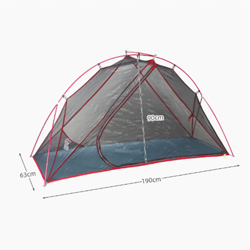 Cheap Goat Tents Outdoor Camping Off the ground Tent Lightweight Easy Carry Bed Wigwam Folding Alloy Awning Rain And Mosquito Net Field Gear   